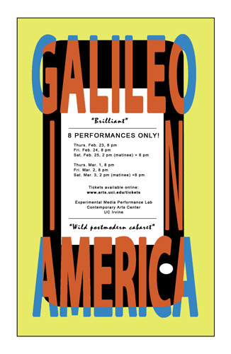 Galileo in America  poster