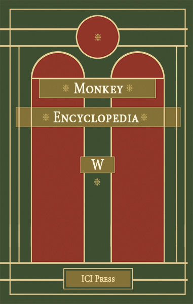 Monkey Encyclopedia W book cover