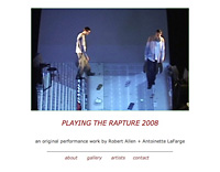Playing the Rapture website